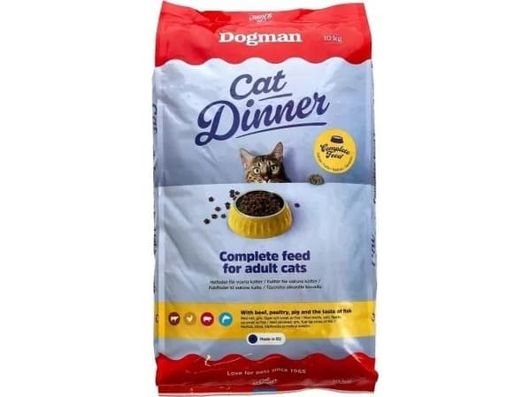 DOGMAN Middag Kattemat 10kg
