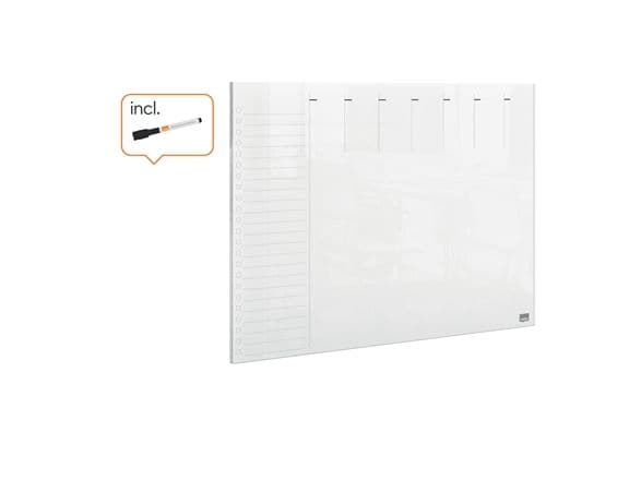 Planner Nobo Home akryl skrivebord A4