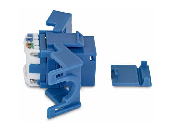 Cat6 Keystone Jack 24-Pack 180-Deg