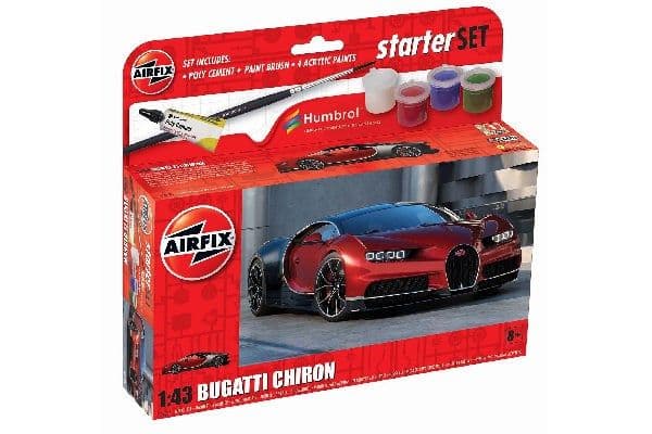 Small Starter Set 1:43 Bugatti Chiron, ny