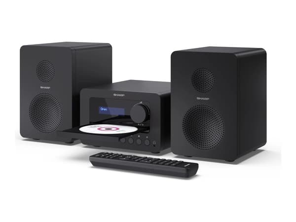 Sharp Tokyo XL-B514 - Mikrosystem - svart