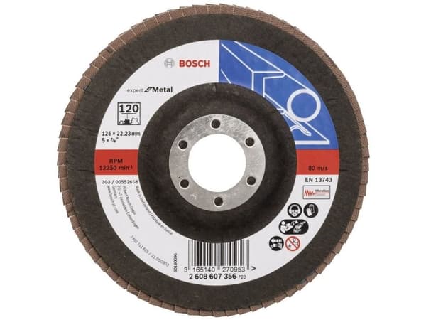 BOSCH SCIER.LIST. 125 P120 PROSTA ...