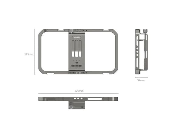 SMALLRIG 2791 UNIVERSAL Telefoner CAGE