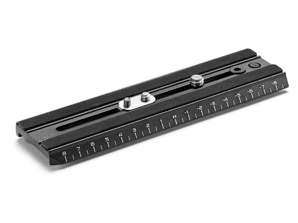 Manfrotto-hodeplate for Nitrotech-hode, med skala (180mm)