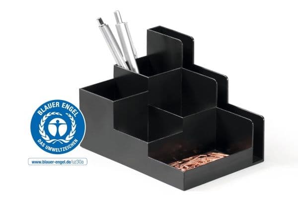 DURABLE OPTIMO - Bordsorganiserare - plast - antracit