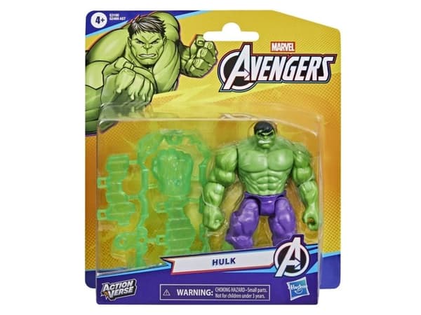 Avengers figur med gear 11 cm - Hulk