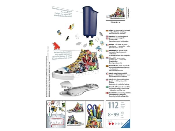 Ravensburger Sneaker, 1 stk, 8 år