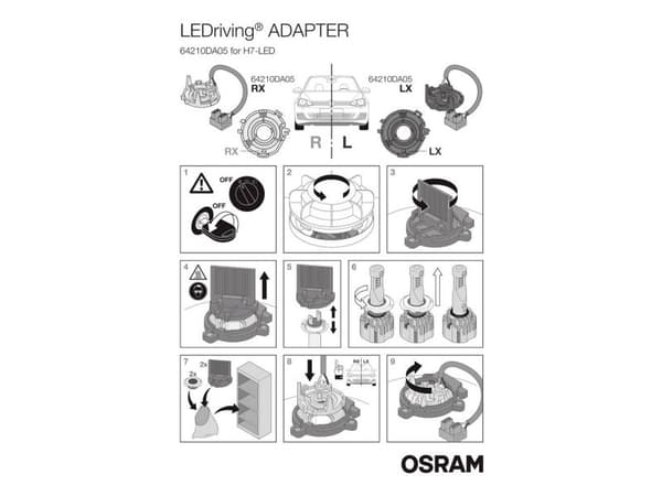 Osram Auto LEDriving Adapter - 64210DA05
