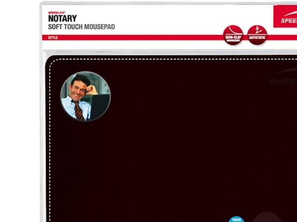 SPEEDLINK NOTARY - Musematte - svart