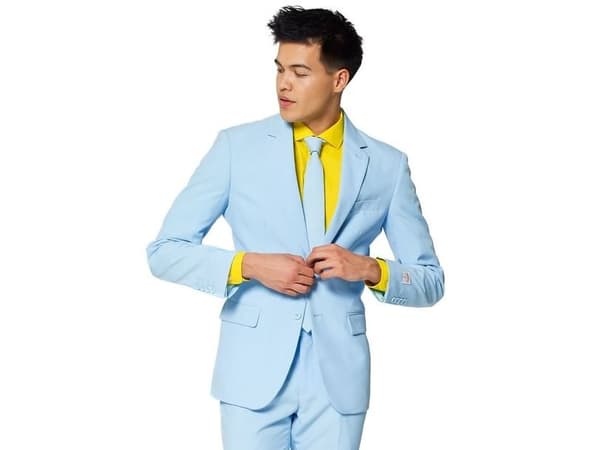 Lyseblåt jakkesæt OppoSuits