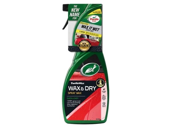 Turtle Wax Wax & Dry - Sprayvoks till bil