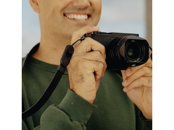 Peak Design Pasek Peak Design Form Leather Camera Strap Long Black - czarny