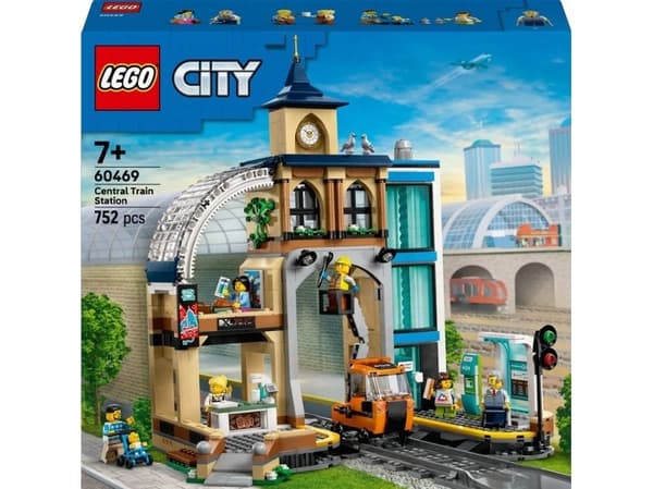 LEGO City 60469 Sentralbanestasjon