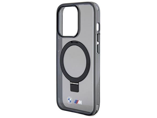 BMW Ring Stand M Collection MagSafe Case for iPhone 15 Pro - Black
