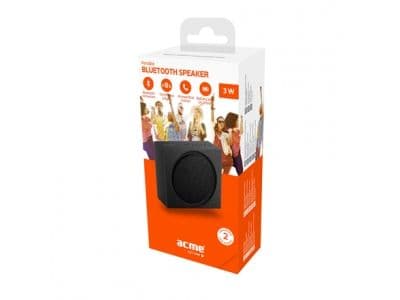Acme PS101 3 W, 20–20 000 Hz, Black, Bluetooth speaker
