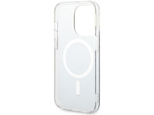Guess 4G MagSafe-etui til iPhone 14 Pro - svart