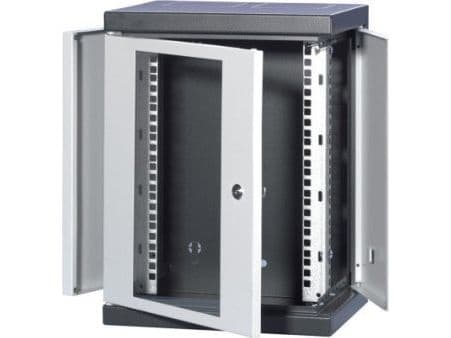 nVent SCHROFF 10238152 10-serverskap 8 U antrasittgrå