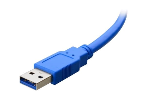 Techly 2.0m USB 3.0 A-Micro B M/M, 2 m, USB A, Micro-USB B, USB 3.2 Gen 1 (3.1 Gen 1), uros/naaras, sininen
