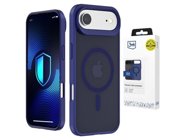 3mk Smoke MagCase för iPhone Air - Blå