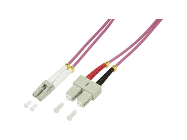 LogiLink 7.5m LC-SC, 7,5 m, OM4, LC, SC