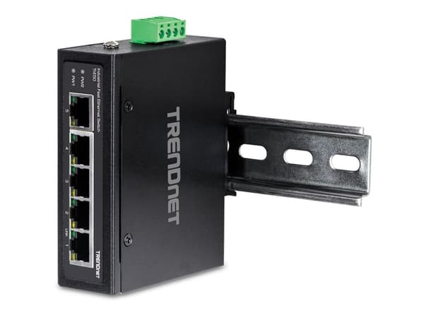 Trendnet TI-E50, Hallitsematon, Fast Ethernet (10/100), Täysin kaksipuolinen, Seinäkiinnitteinen