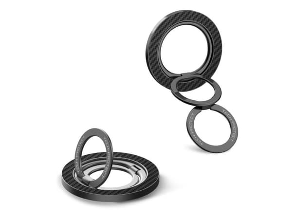4kom.pl TECH-PROTECT MMR800 magnetisk Magsafe phone ring carbon black