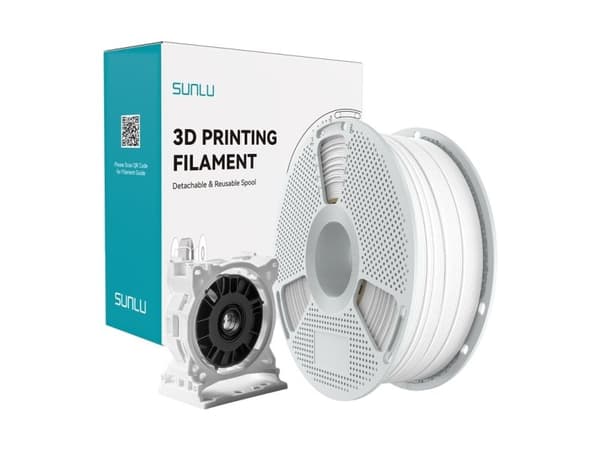 Sunlu PC-ABS-filament (hvit)