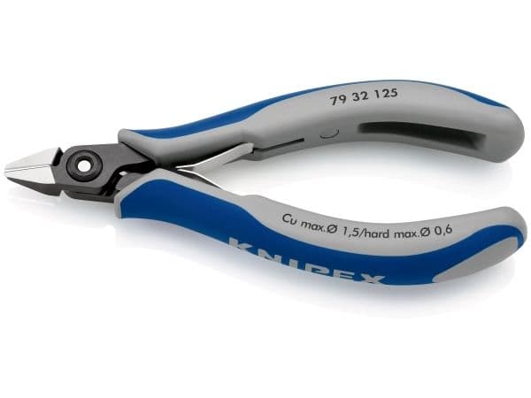 KNIPEX præcisions-elektronik-skævbider, spidst hoved
