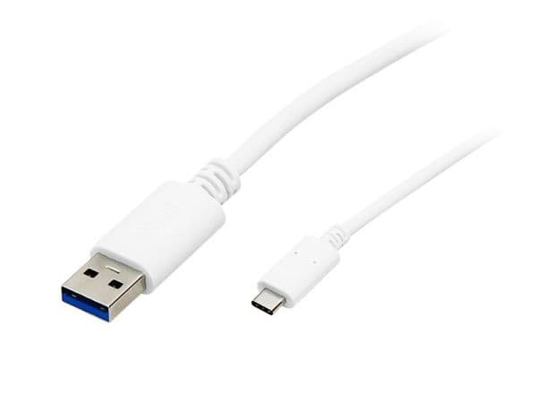 USB Blow USB-A-kabel - 1 m hvit (66-103#)