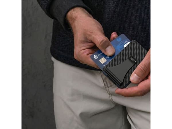 Tech-Protect TECH-PROTECT THORN RFID CARD WALLET CARBON BLACK