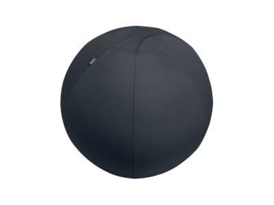 Leitz Ergo Active - Bollstol - ergonomisk - tygklädsel - grå