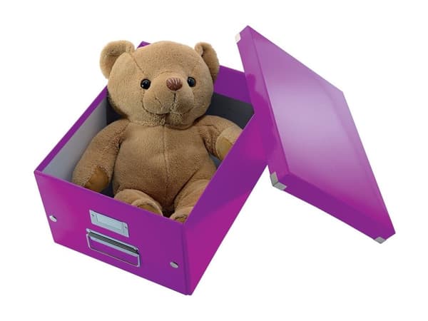 Leitz Click & Store Cube Large - Lagerboks - purpur
