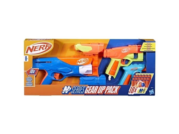 Nerf N Series Gear Up Pack, Toy Blaster, 8 år