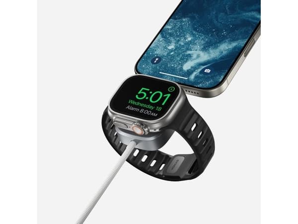 Nomad Universal kabel för Apple Watch 1,5 m vit USB