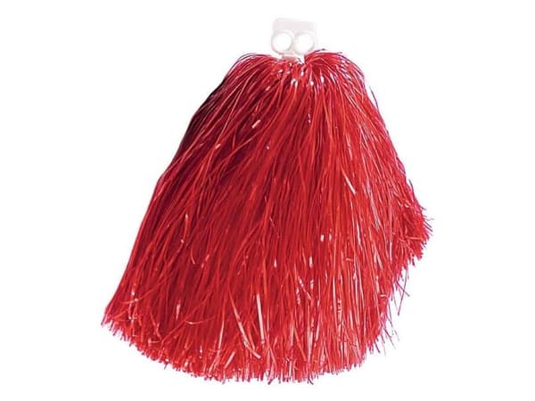 Rød pom pom