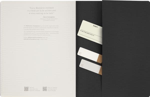 Student Cahier Linjeret XXL Sort