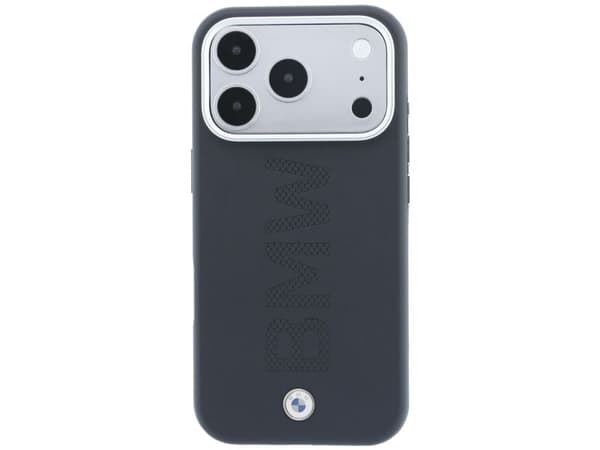 BMW Sign Centered Deboss MagSafe Case for iPhone 17 Pro / 18 Pro - Gray