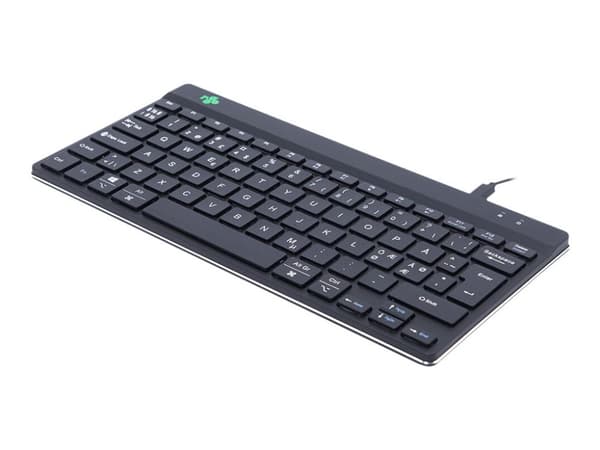 R-Go Tools Compact Break RGOCONDWDBL, Mini, Langallinen, USB, QWERTY, Musta