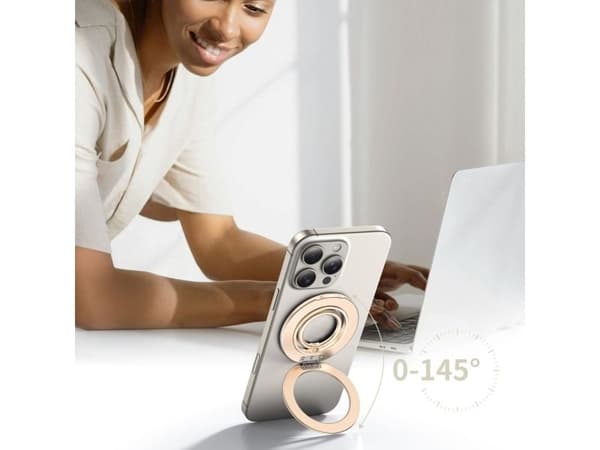 Tech-Protect MMR600 Magsafe ringholder til mobil - gull