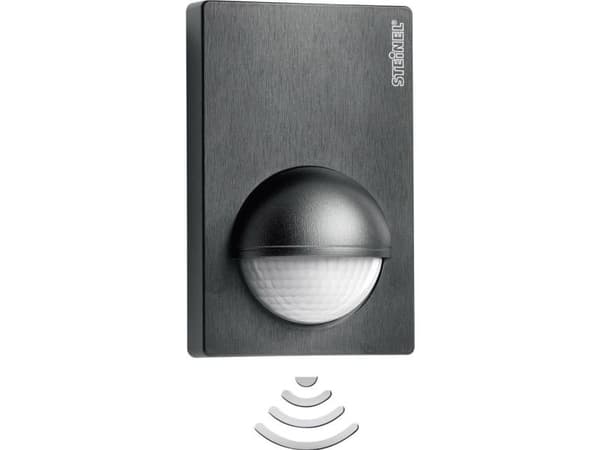 Steinel 603113 Väggrörelsesensor Väggrelä Svart IP54