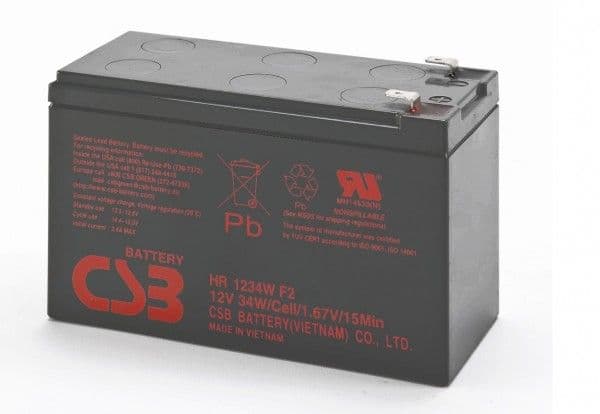 ACCUMULATOR CSB HR1234WF2 9AH 12V
