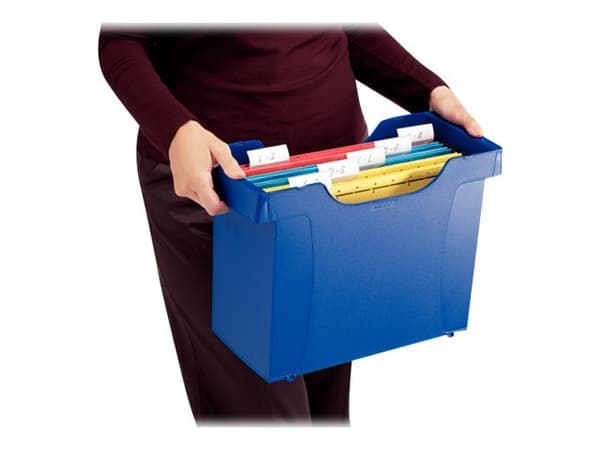 Leitz Riippukansioteline Plus, A4, Sininen, Polystyreeni, 1,1 kg, 1 kpl