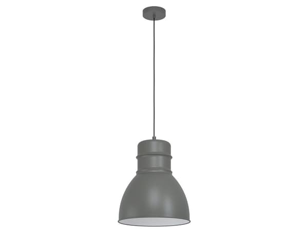 EGLO EBURY PENGEL E27 Ø380 UMBRA GRÅ/HVIT