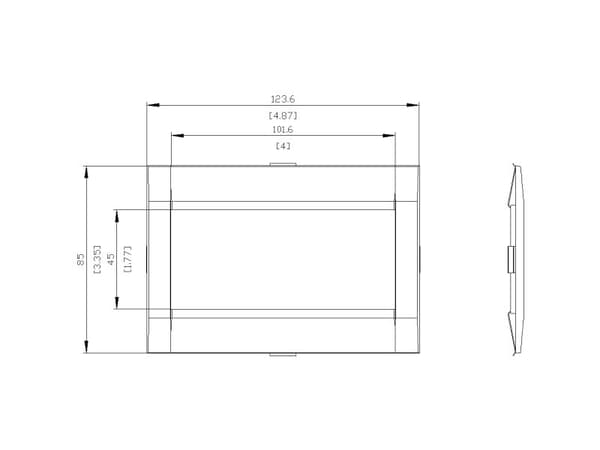 Siemens 3VA9034-0SB10 Öppningsramar 1 st