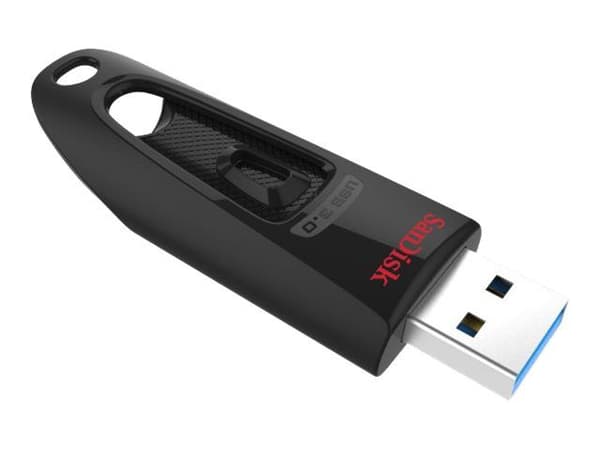 SanDisk Ultra - USB-flashstasjon - 128 GB - USB 3.0