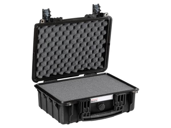 Explorer Cases 3815HL.B, Hard shell-etui, Polypropylenkopolymer (PPC), 2,53 kg, Sort