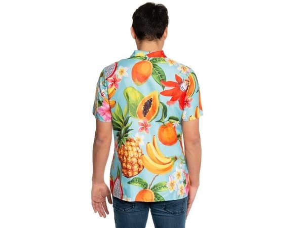 Hawaiiskjorta med frukt