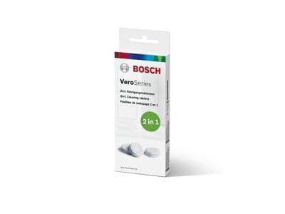 Bosch TCZ8001A, Puhdistustabletti, Valkoinen, 10 kpl