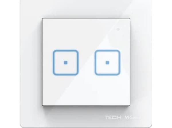 Kablet to-polet hvit bryter FS-02M for Tech Controllers