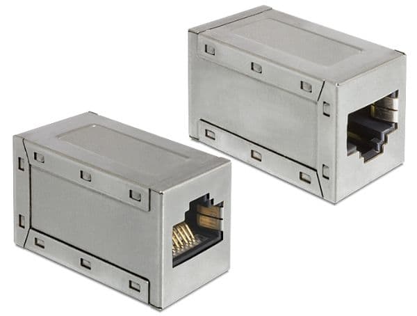 DeLOCK 86088, RJ45, RJ45, Harmaa
